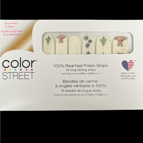 Color Street Christmas Holiday Nail Polish Stickers RARE AND RETIRED -Give Love - Picture 2 of 3